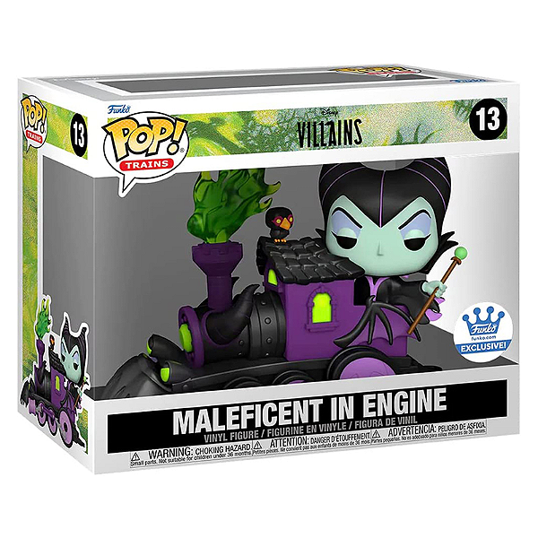 Funko Pop! Disney Viloes Malevola / Maleficent In Engine 13 Exclusivo