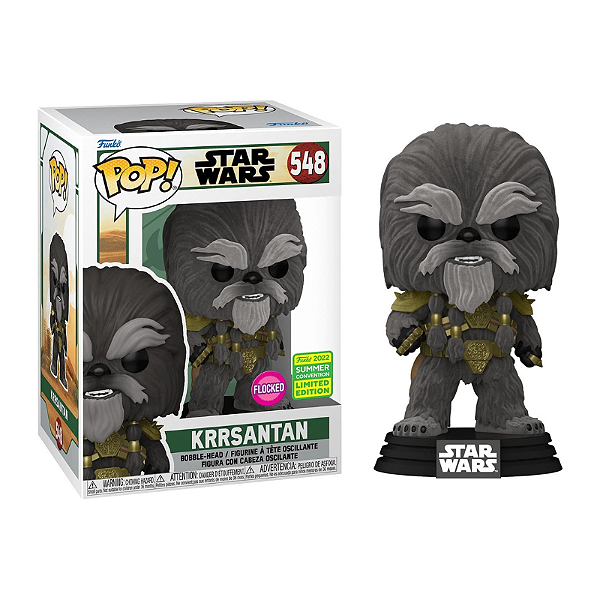 Funko Pop! Television Star Wars Krrsantan 548 Exclusivo Flocked