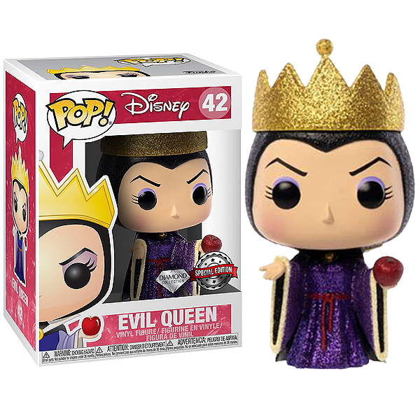 Funko Pop! Disney A Branca de Neve Evil Queen 42 Exclusivo Diamond