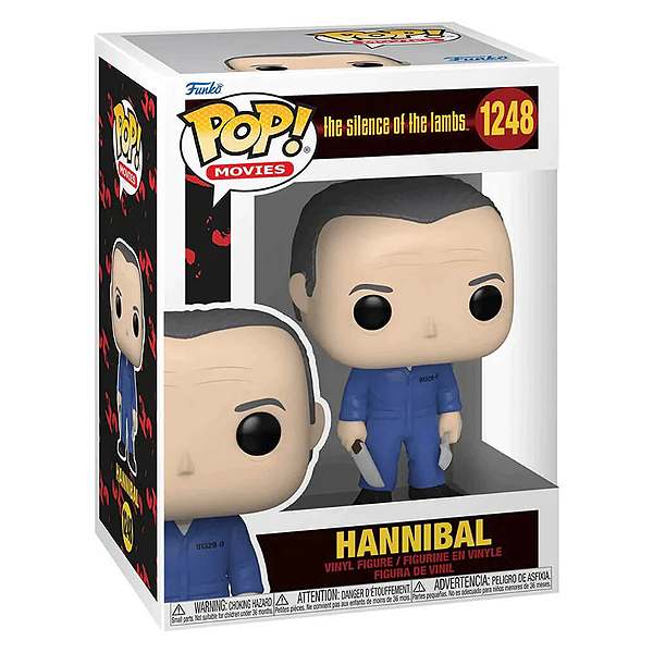 Funko Pop! Filme Terror O Silêncio dos Inocentes Hannibal Lecter 1248