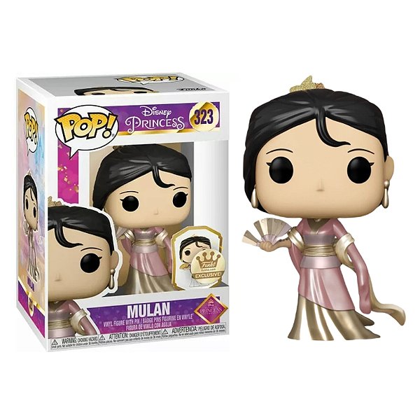 Funko Pop! Disney Princesas Mulan 323 Exclusivo Gold