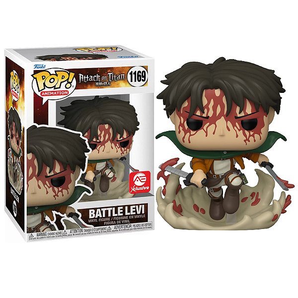 Funko Pop! Animation Attack On Titan Battle Levi 1169 Exclusivo