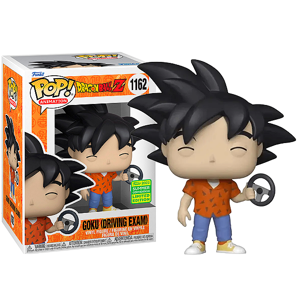 Funko Pop! Animation Dragon Ball Z Goku Driving Exam 1162 Exclusivo