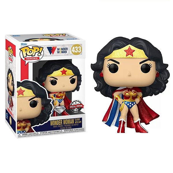 Funko Pop! Heroes Wonder Woman 433 Exclusivo Diamond