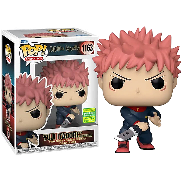 Funko Pop! Animation Jujutsu Kaisen Yuji Itadori 1163 Exclusivo