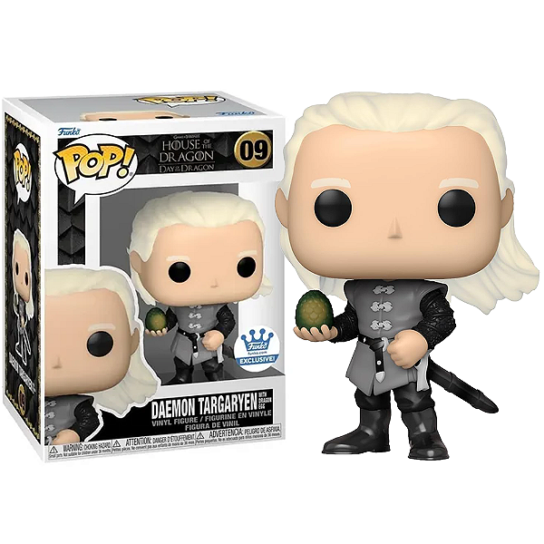 Funko Pop! Television House Of The Dragon / A Casa do Dragão Daemon Targaryen 09 Exclusivo