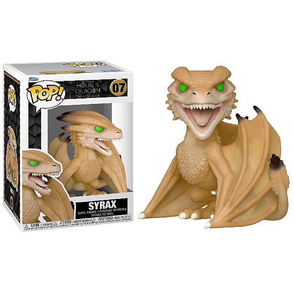 Funko Pop! Television House Of The Dragon / A Casa do Dragão Syrax 07