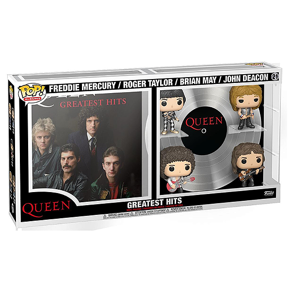 Funko Pop! Albums Rocks Queen Freddie Greatest Hits 21 Exclusivo (Vaulted, 2021)