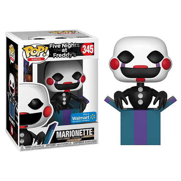 Funko Pop! Games Five Nights At Freddy's Marionette 345 Exclusivo