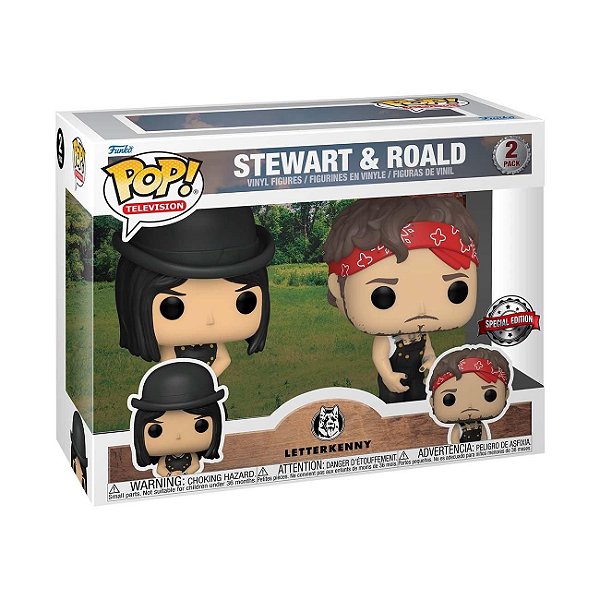 Funko Pop! Television Stewart & Roald 2 Pack