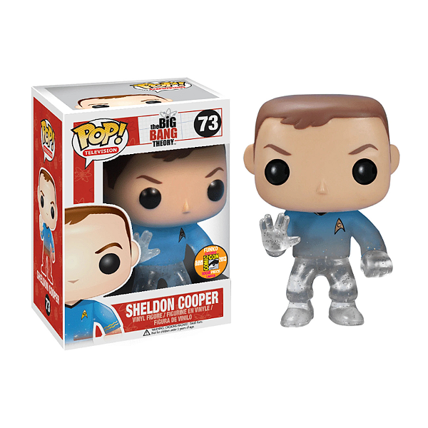Funko Pop! Television The Big Bang Theory Sheldon Cooper 73 Exclusivo 1008 Pcs