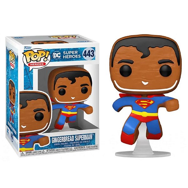 Funko Pop! Dc Comics Gingerbread Superman 443