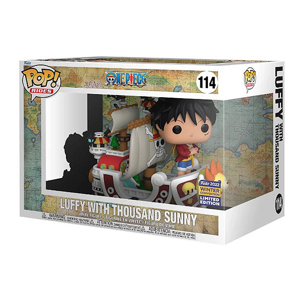 Funko Pop! Animation One Piece Luffy With Thousand Sunny 114 Exclusivo
