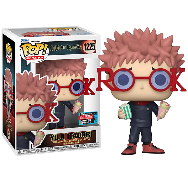 Funko Pop! Animation Jujutsu Kaisen Yuji Itadori 1225 Exclusivo