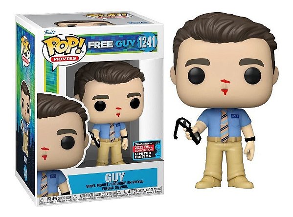 Funko Pop! Filme Assumindo o Controle Free Guy 1241 Exclusivo