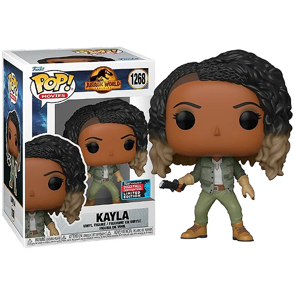 Funko Pop! Filme Jurassic World Dominion Kayla 1268 Exclusivo