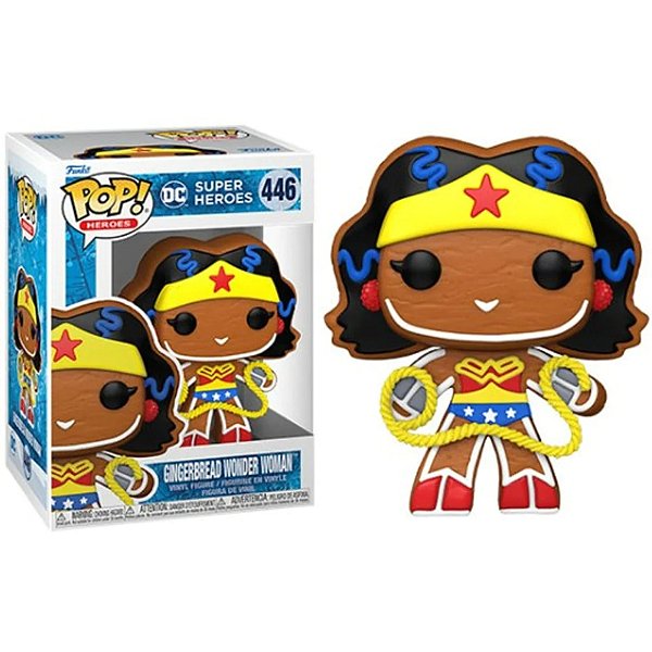 Funko Pop! Heroes Mulher Maravilha Gingerbread Wonder Woman 446