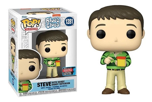 Funko Pop! Television Nickelodeon As Pistas de Blue Steve 1281 Exclusivo