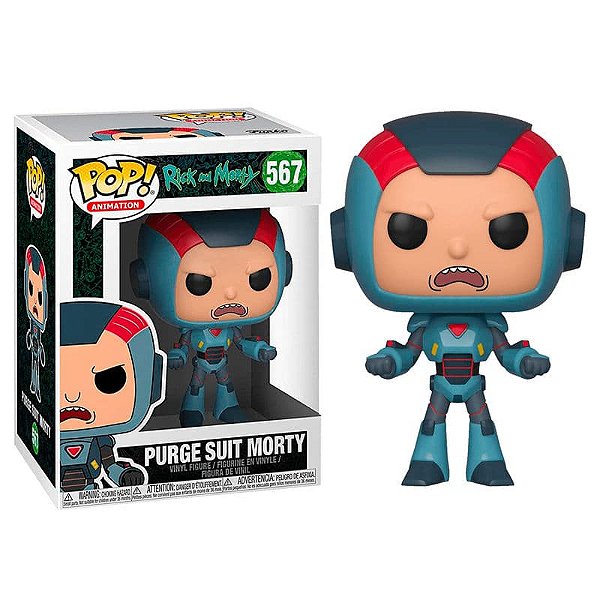 Funko Pop! Animation Rick And Morty Purge Suit Morty 567