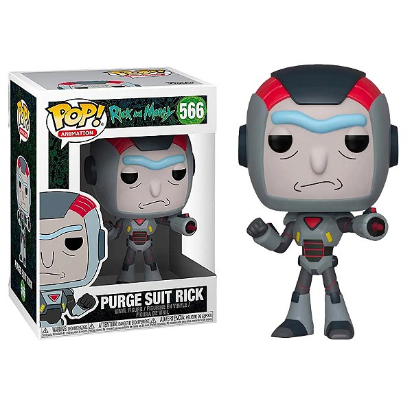 Funko Pop! Animation Rick And Morty Purge Suit Rick 566
