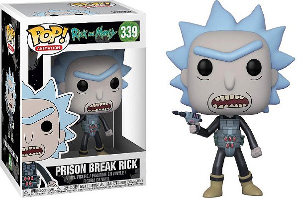 Funko Pop! Animation Rick And Morty Prison Break Rick 339