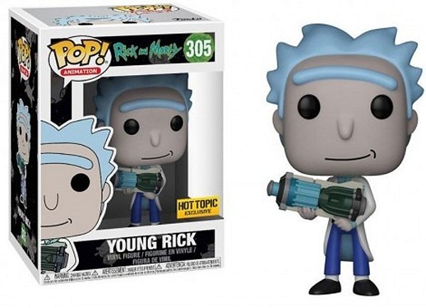 Funko Pop! Animation Rick And Morty Young Rick 305 Exclusivo