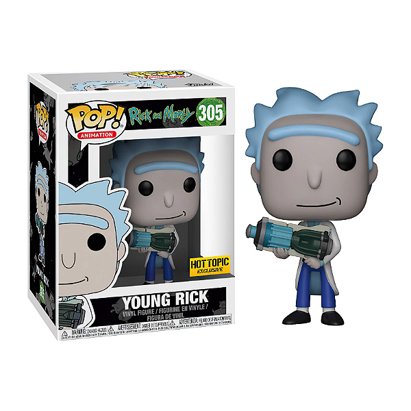 Funko Pop! Animation Rick And Morty Young Rick 305 Exclusivo