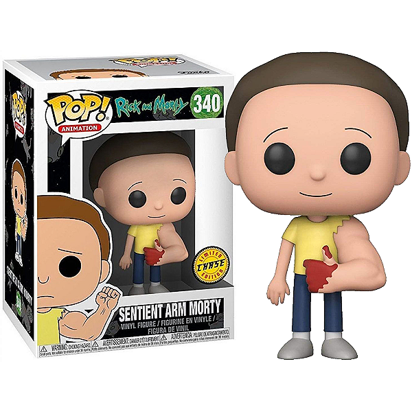 Funko Pop! Animation Rick And Morty Sentient Arm Morty 340 Exclusivo Chase