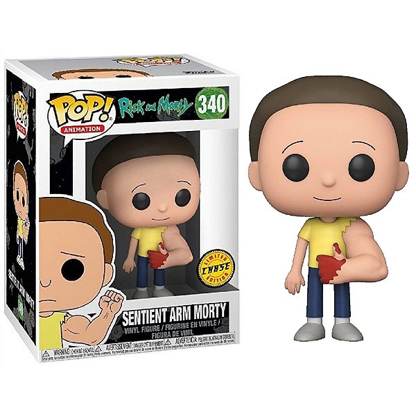 Funko Pop! Animation Rick And Morty Sentient Arm Morty 340 Exclusivo Chase