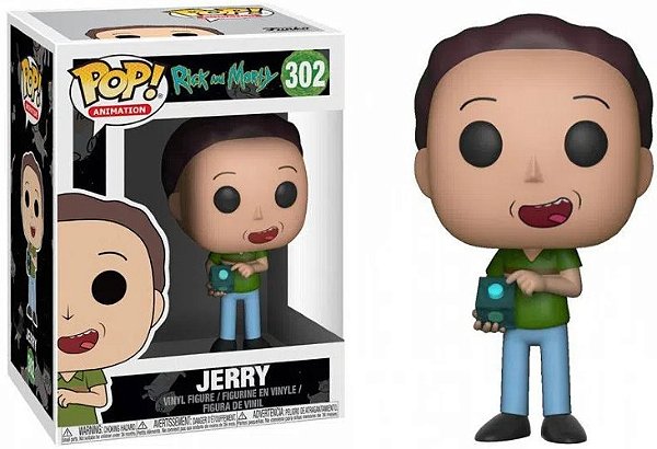 Funko Pop! Animation Rick And Morty Jerry 302