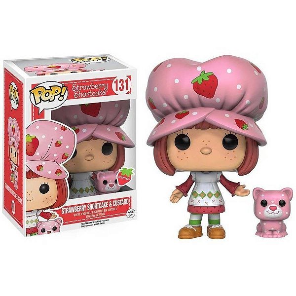 Funko Pop! Animation Strawberry Shortcake & Custard Strawberry 131