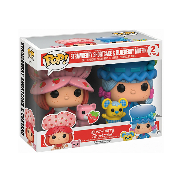 Funko Pop! Animation Moranguinho / Strawberry Shortcake & Blueberry Muffin 2 Pack Exclusivo