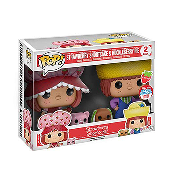 Funko Pop! Animation Moranguinho / Strawberry Shortcake & Huckleberry Pie 2 Pack Exclusivo