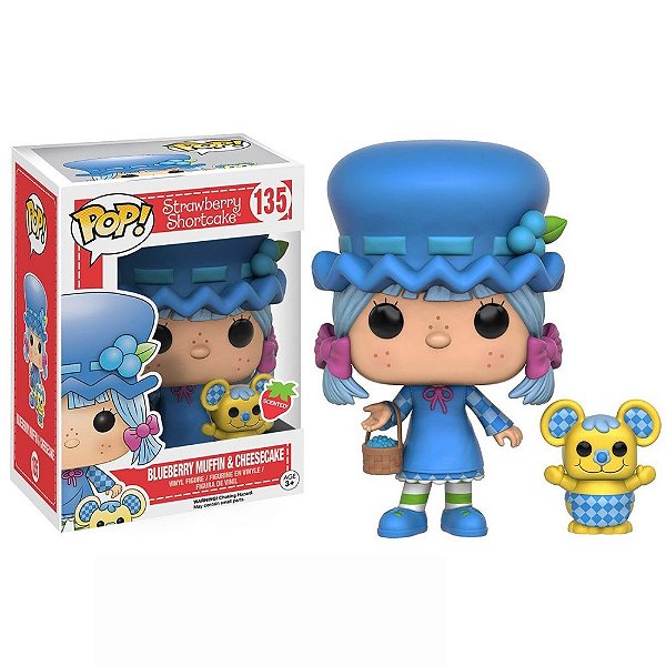 Funko Pop! Animation Moranguinho / Strawberry Shortcake Blueberry Muffin & Cheesecake 135