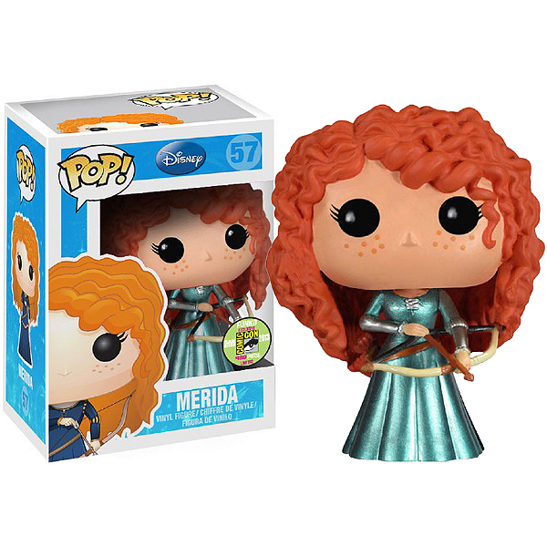 Funko Pop! Disney Valente Merida 57 Exclusivo Metallic