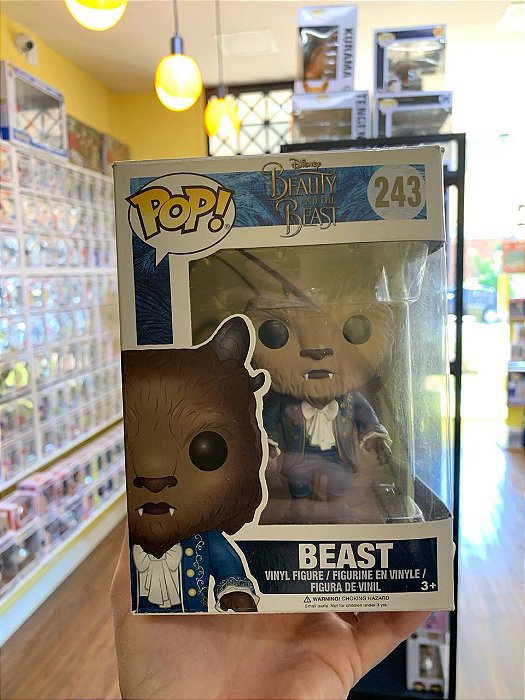Funko Pop! Disney A Bela E A Fera The Beast 243