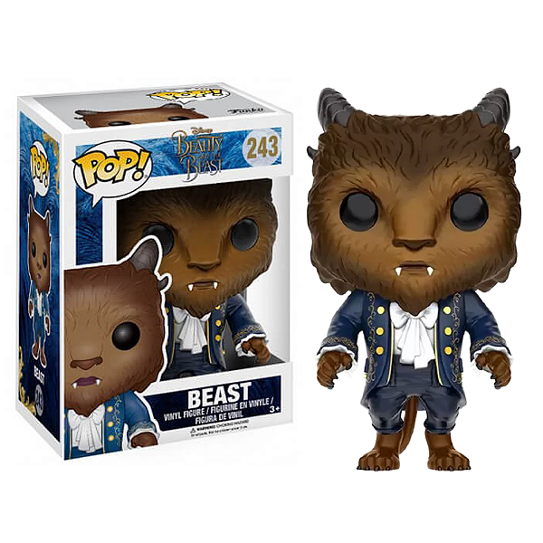 Funko Pop! Disney A Bela E A Fera The Beast 243