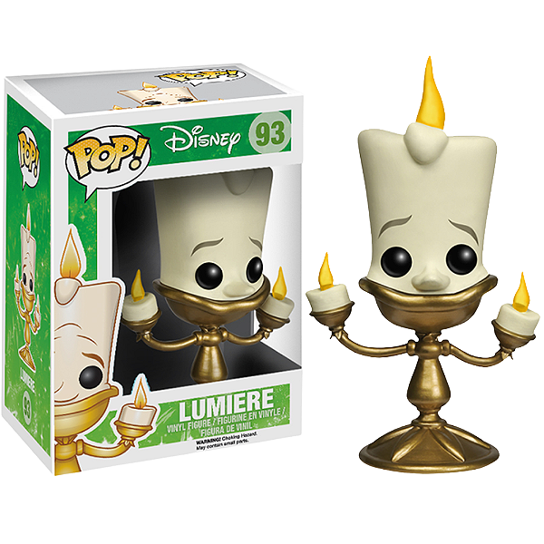 Funko Pop! Disney A Bela e a Fera Lumiere 93