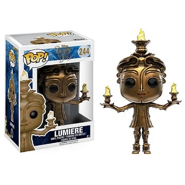 Funko Pop! A Bela e A Fera Beauty And The Beast Lumiere 244