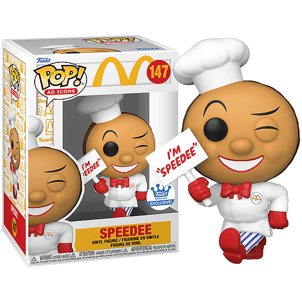 Funko Pop! Ad Icons McDonalds Speedee 147 Exclusivo