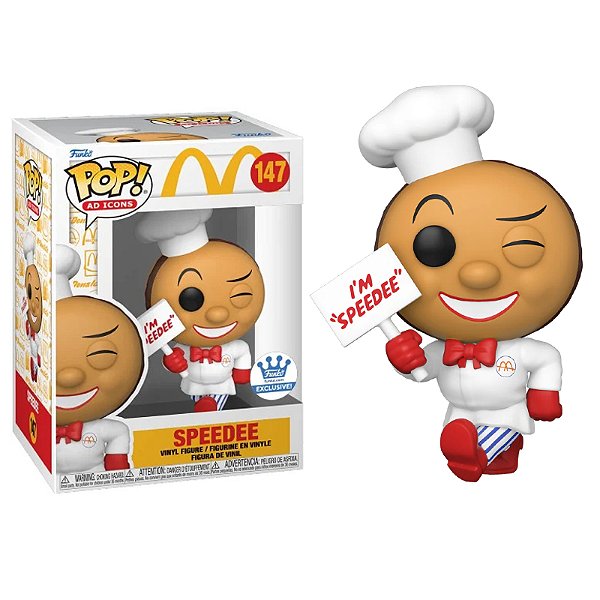 Funko Pop! Ad Icons McDonalds Speedee 147 Exclusivo