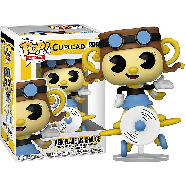 Funko Pop! Games Cuphead Aeroplane Ms. Chalice 899