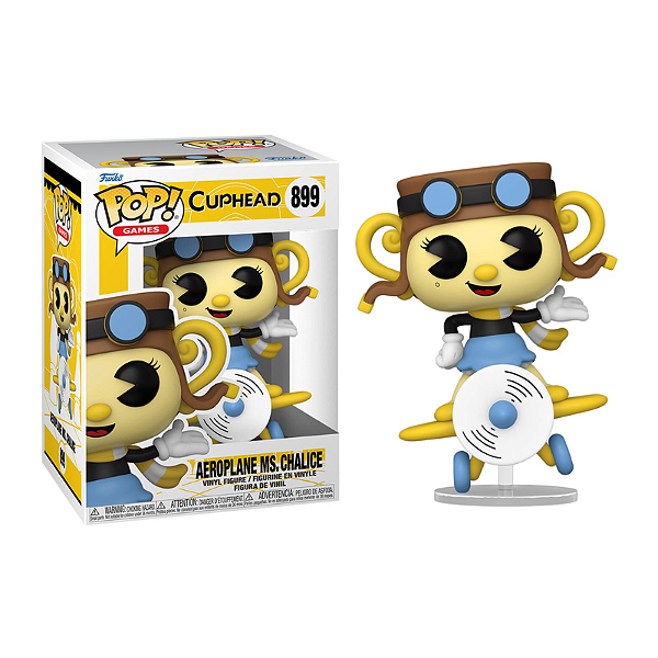 Funko Pop! Games Cuphead Aeroplane Ms. Chalice 899