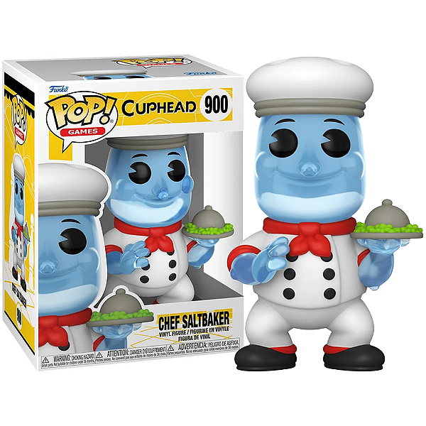 Funko Pop! Games Cuphead Chef Saltbaker 900