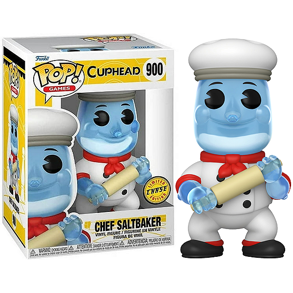 Funko Pop! Games Cuphead Chef Saltbaker 900 Exclusivo Chase