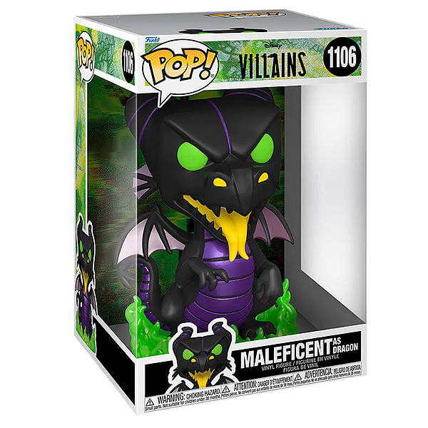 Funko Pop! Disney Viloes Malevola / Maleficent 1106 10 Polegadas