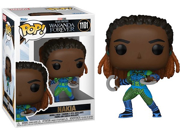Funko Pop! Marvel Pantera Negra Black Panther Wakanda Forever Nakia 1101