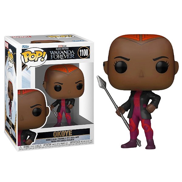 Funko Pop! Filme Marvel Pantera Negra Black Panther Wakanda Forever Okoye 1100
