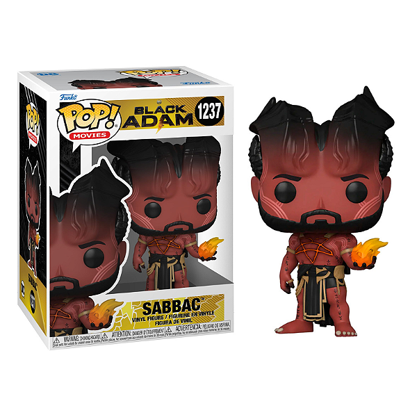 Funko Pop! Filme Adão Negro Sabbac 1237