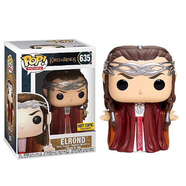 Funko Pop! Filme Lord Of The Rings Senhor dos Aneis Elrond 635 Exclusivo